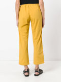 cropped lounge trousers