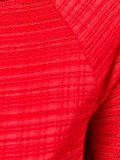 sheer striped jumper