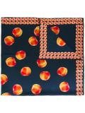 'fruit' print scarf