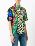 multi print shirt