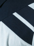 contrast panel shirt