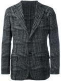 checked blazer 