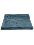 logo embossed beach towel