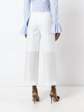 cropped trousers