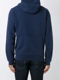 logo print hoodie