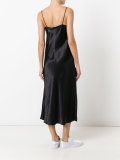 metallic shift dress