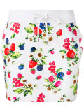 floral skirt