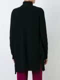 long ribbed cardigan