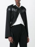 studded detailing fitted jacket
