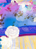花卉印花围巾