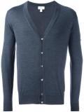 V-neck buttoned cardigan