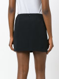 short deconstructed pin detail skirt 
