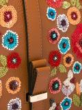 floral embellished satchel