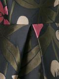 floral jacquard dress