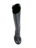 chunky heel knee high boots
