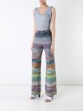 frayed knit vest