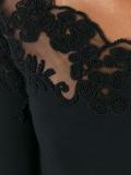 lace inserts T-shirt 