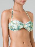 printed bikini top