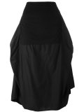 paneled midi skirt