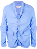 ruched blazer