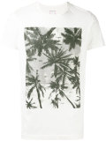 palm tree print T-shirt 