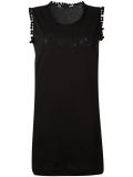 logo patch tank dress