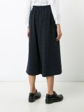 flared cropped trousers