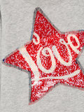 sequin star sweatshirt