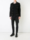 front strap buttoned jacket