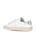 metallic detailing sneakers