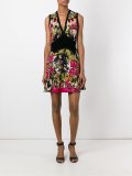 floral print short dress