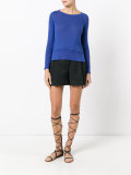 boat neck jumper