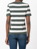 striped knit T-shirt 