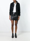 fringed detailing skirt