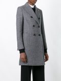 peaked lapel coat