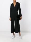 v-neck jumpsuit