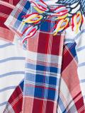 striped patchwork dress