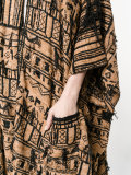 embroidered scarf cape 