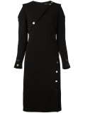 cut-out midi dress