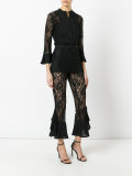 floral lace jumpsuit