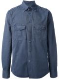military-style shirt