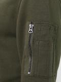 sleeve pocket bomber jacket