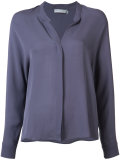 longsleeved v-neck shirt
