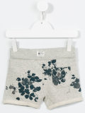 floral track shorts