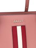 stripe detail tote