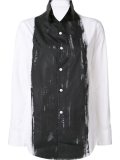 high neck blouse