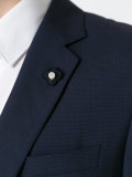 flap pockets two-piece suit