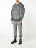 velour track pants 