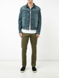 thighs pockets skinny trousers