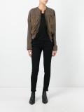 patch pocket bomber jacket